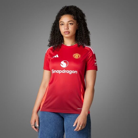 Manchester United Home Jersey 23/24 Adidas Women’s Large IT1973 Red NEW football - Picture 1 of 13